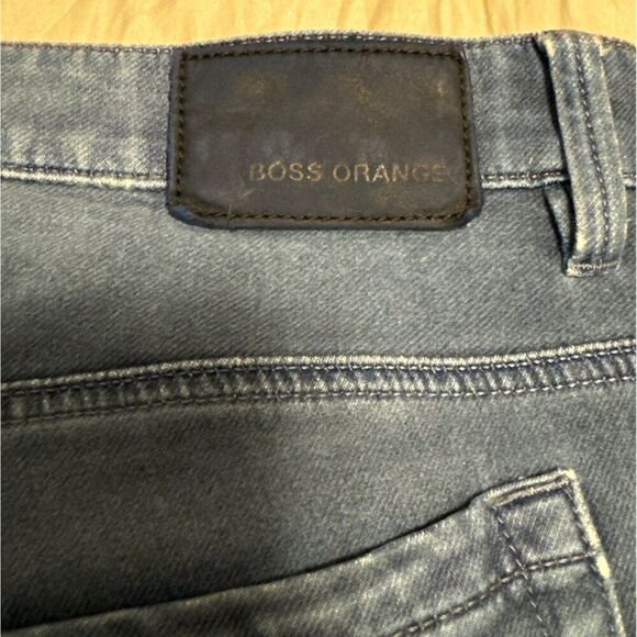 Hugo Boss Mens Slim Fit Jeans 35/32 Blue Denim - Picture 6 of 6